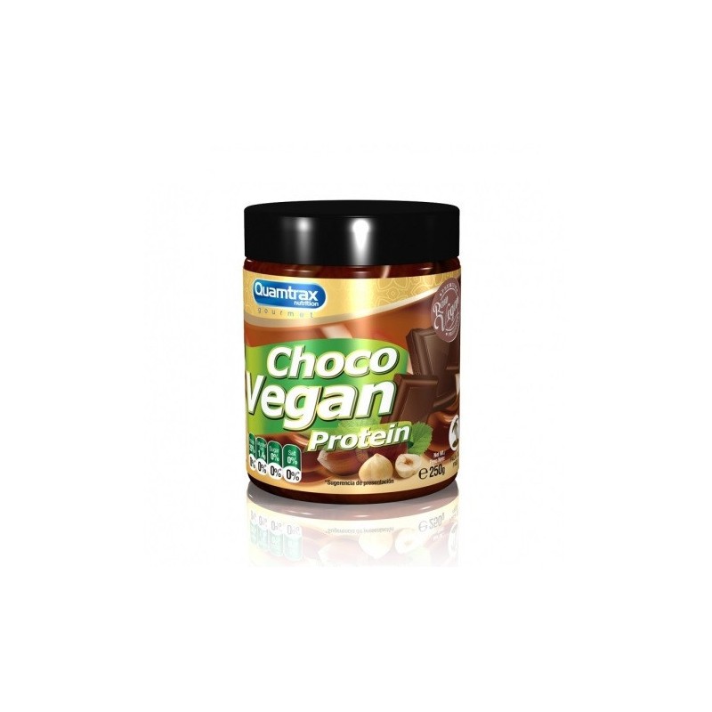 CHOCO VEGAN PROTEIN 250GR - QUAMTRAX