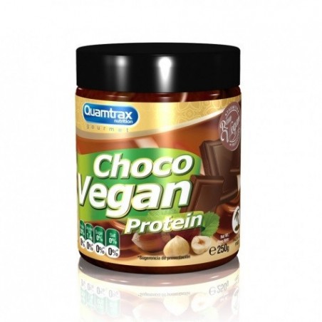 CHOCO VEGAN PROTEIN 250GR - QUAMTRAX